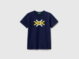 100% organic cotton t-shirt with logo