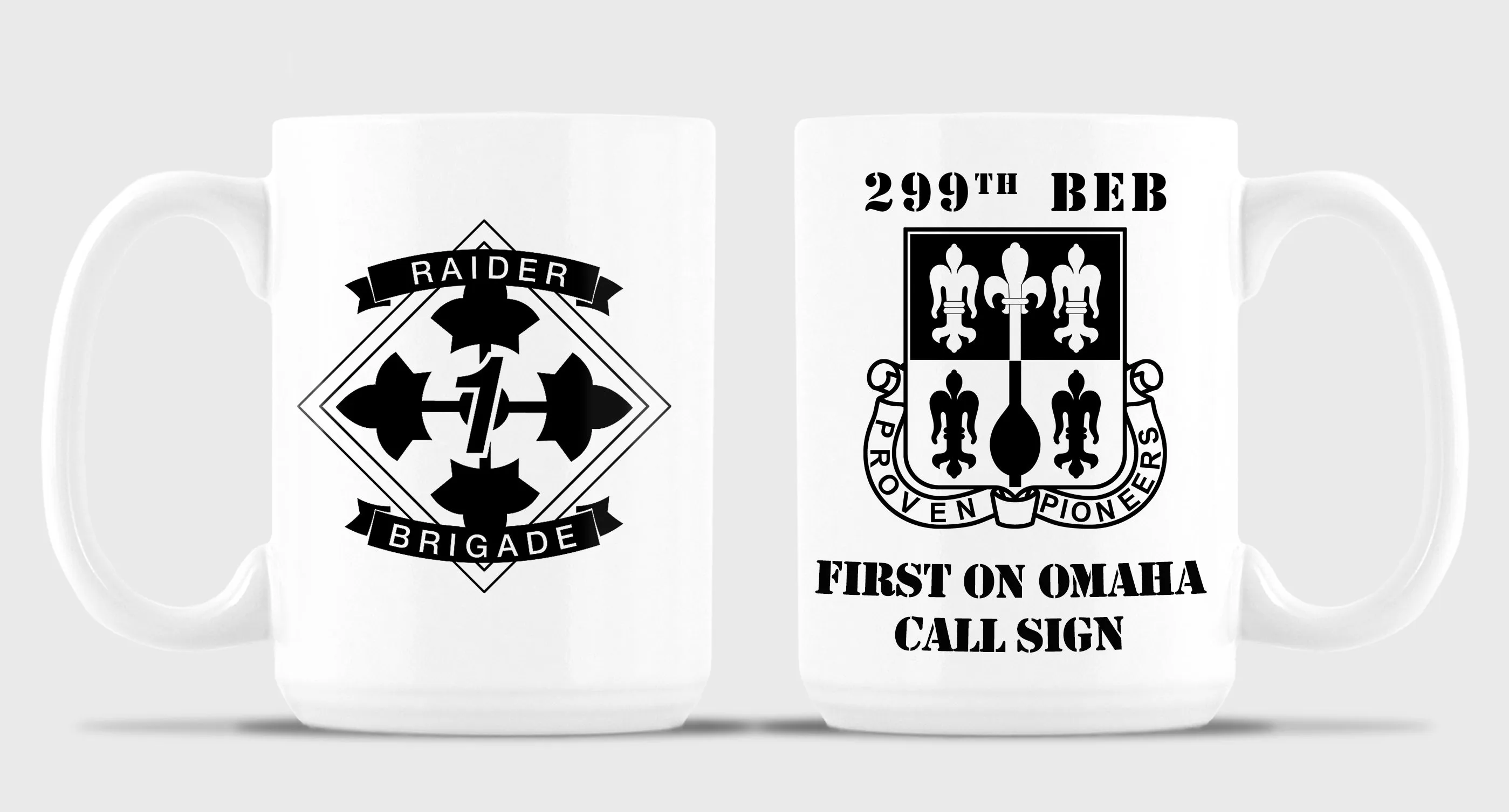 15 oz Coffee Mug- All White or White with Black Trim