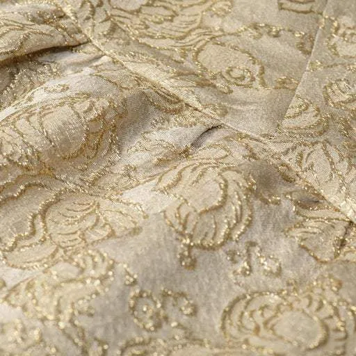 1950s Jacques Heim Demi Couture Gold Brocade Shift Dress