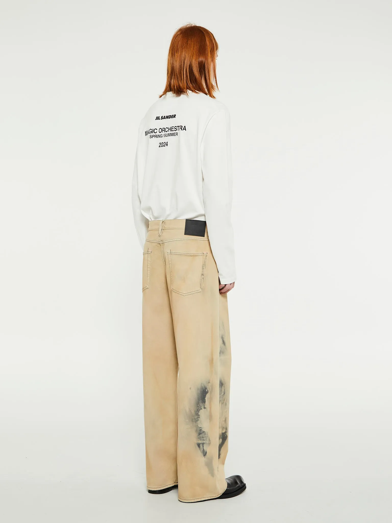 1981 Jeans in Beige and Black