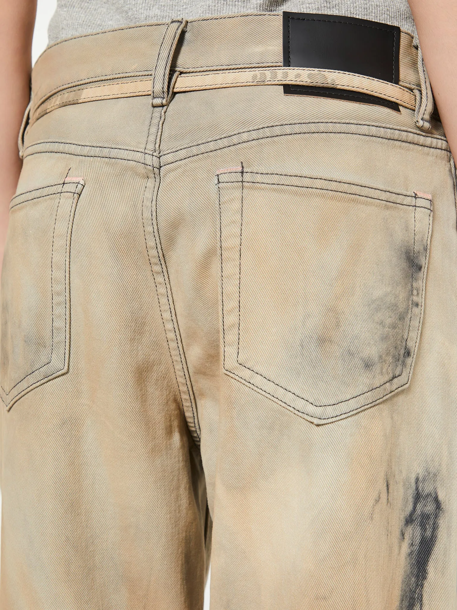 1991 TOJ Jeans in Beige and Black