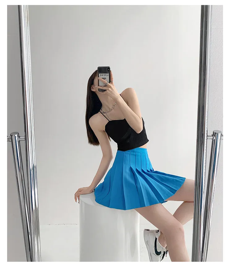 6 COLORS TENNIS SKIRT KF2235