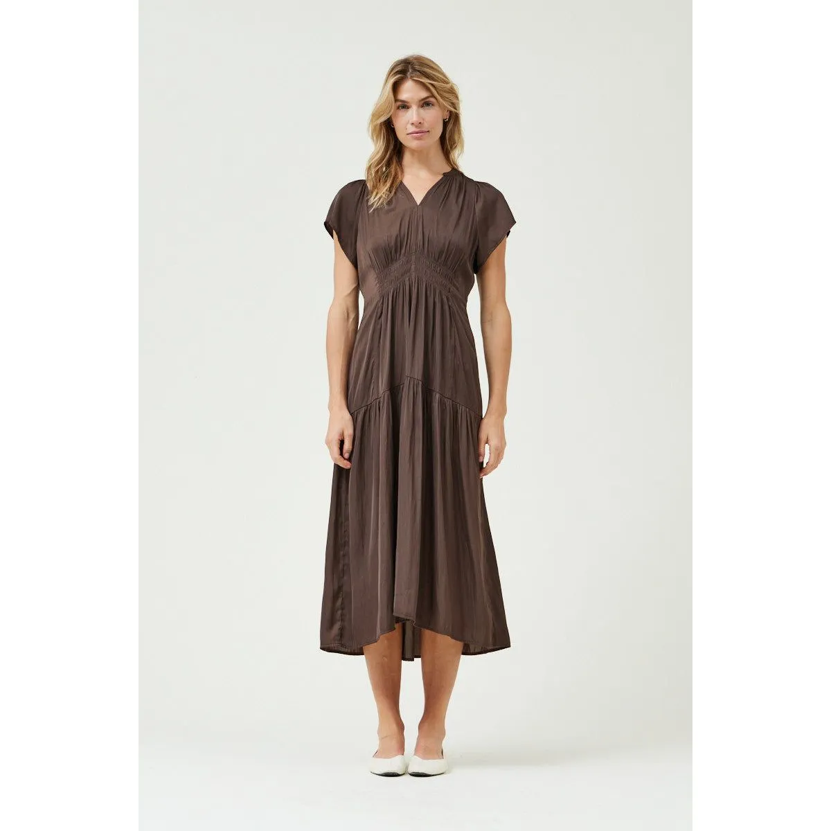 Abigail Grade and Gather Midi Dress