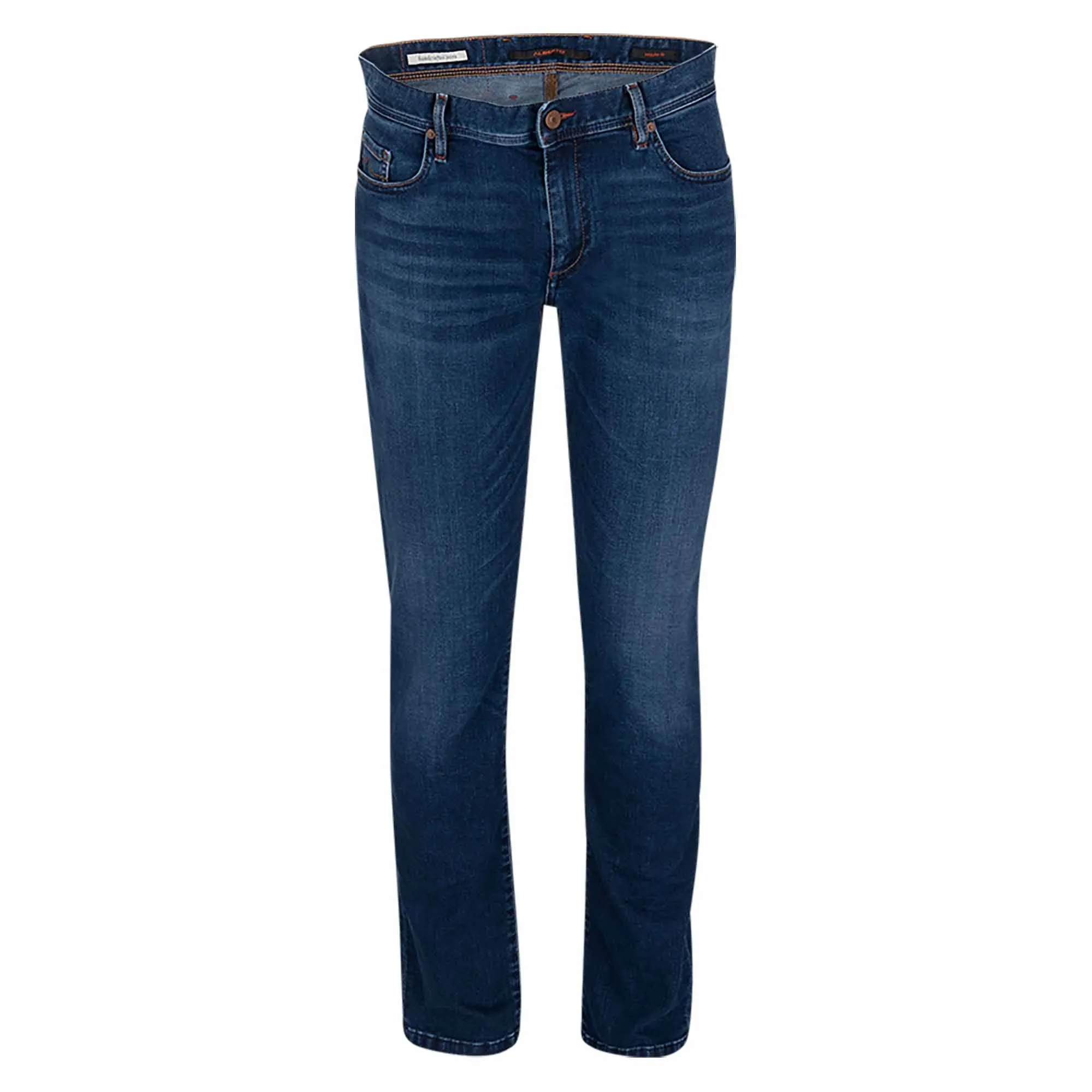 Alberto X-Tall Pipe Blue Jeans Blue