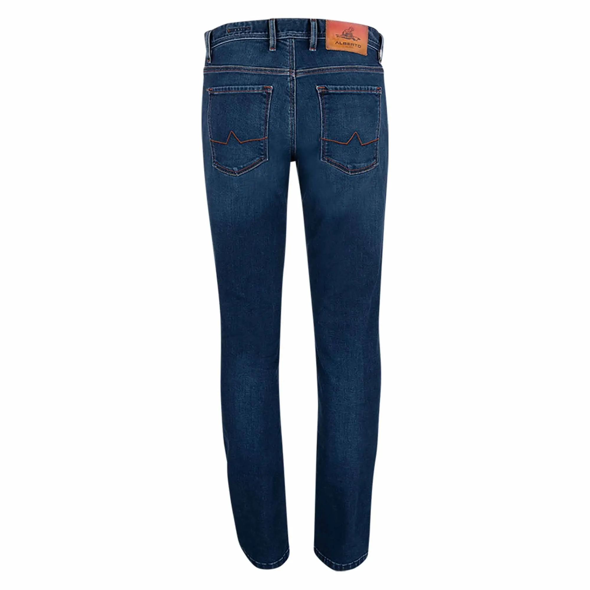 Alberto X-Tall Pipe Blue Jeans Blue