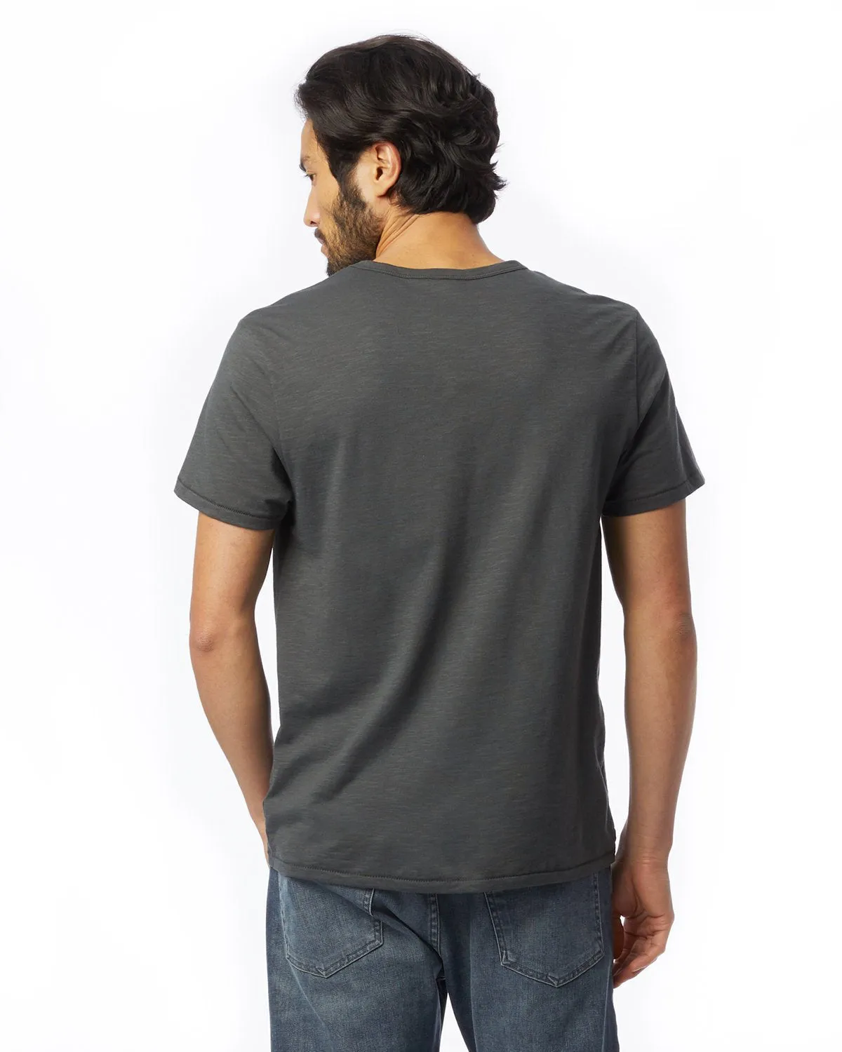 Alternative 6094S1 Men's Slub Crew T-Shirt