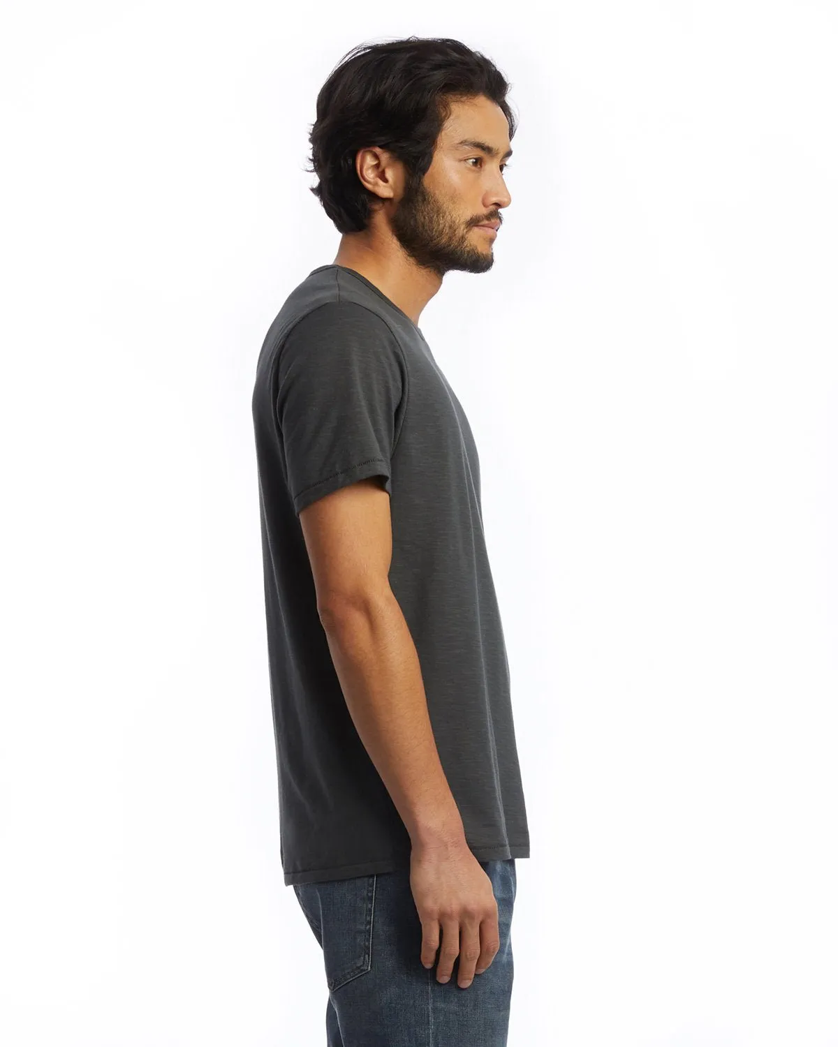 Alternative 6094S1 Men's Slub Crew T-Shirt