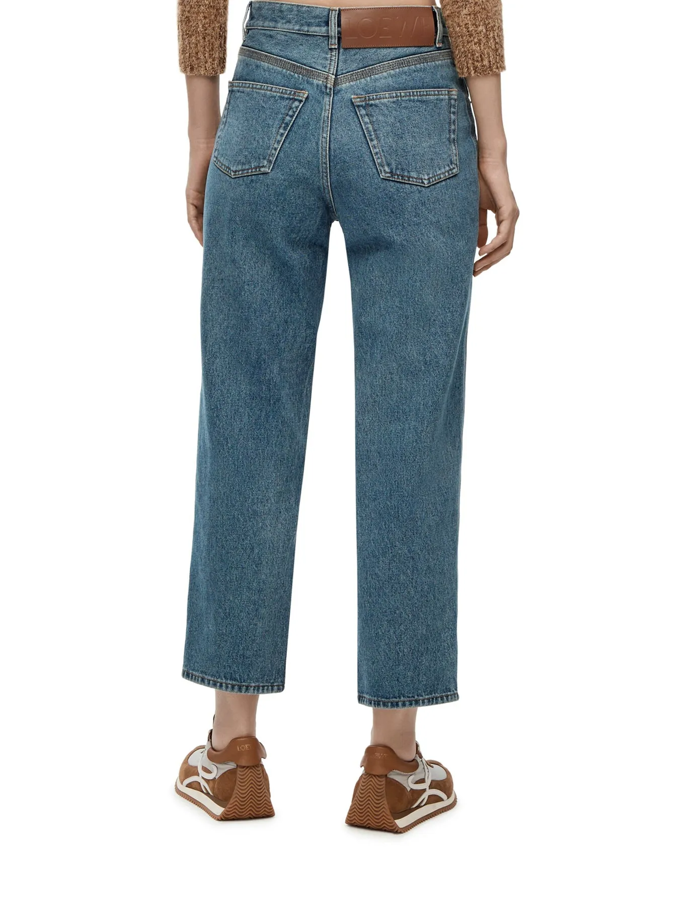 ANAGRAM CROPPED JEANS