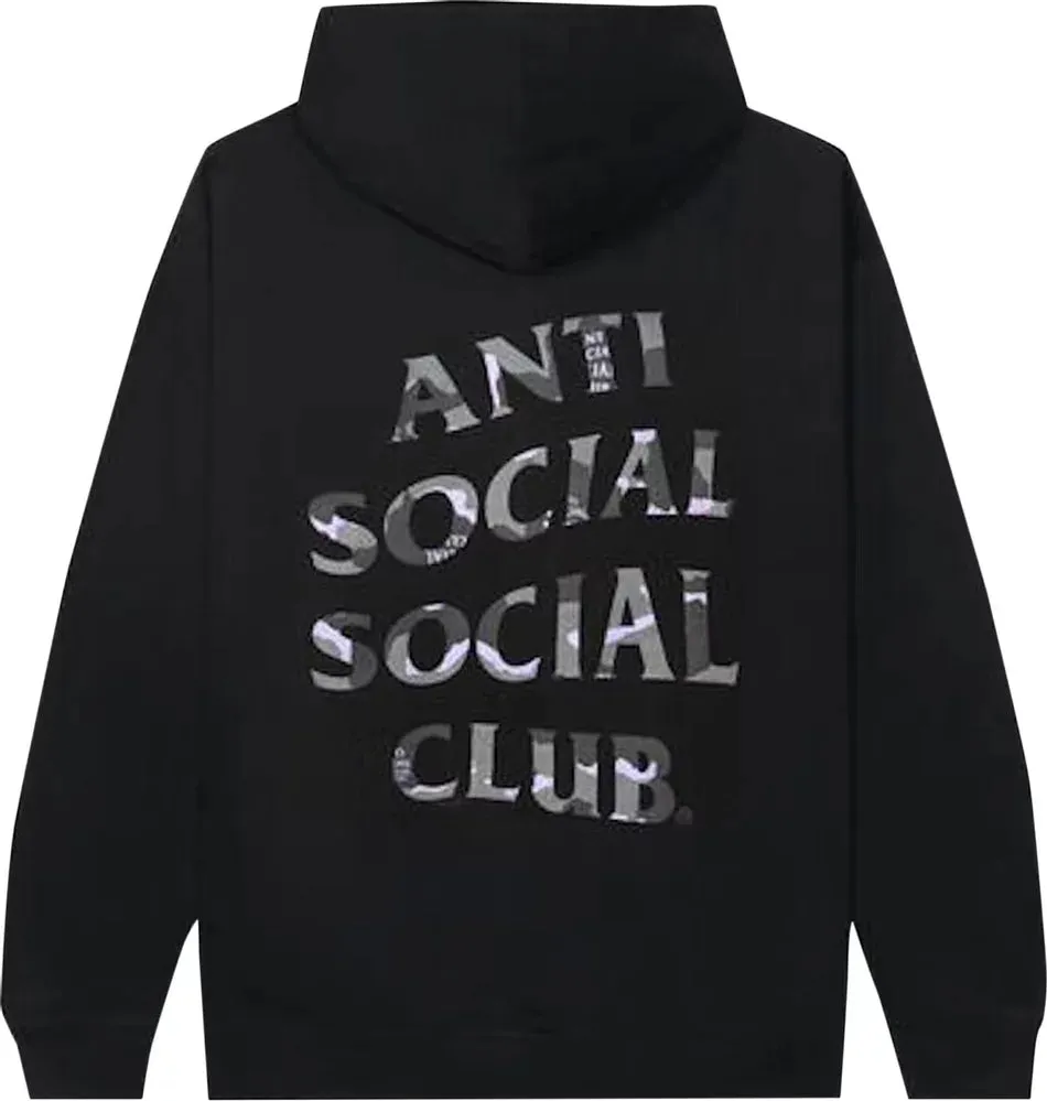 Anti Social Social Club Plain Sight Hoodie Black