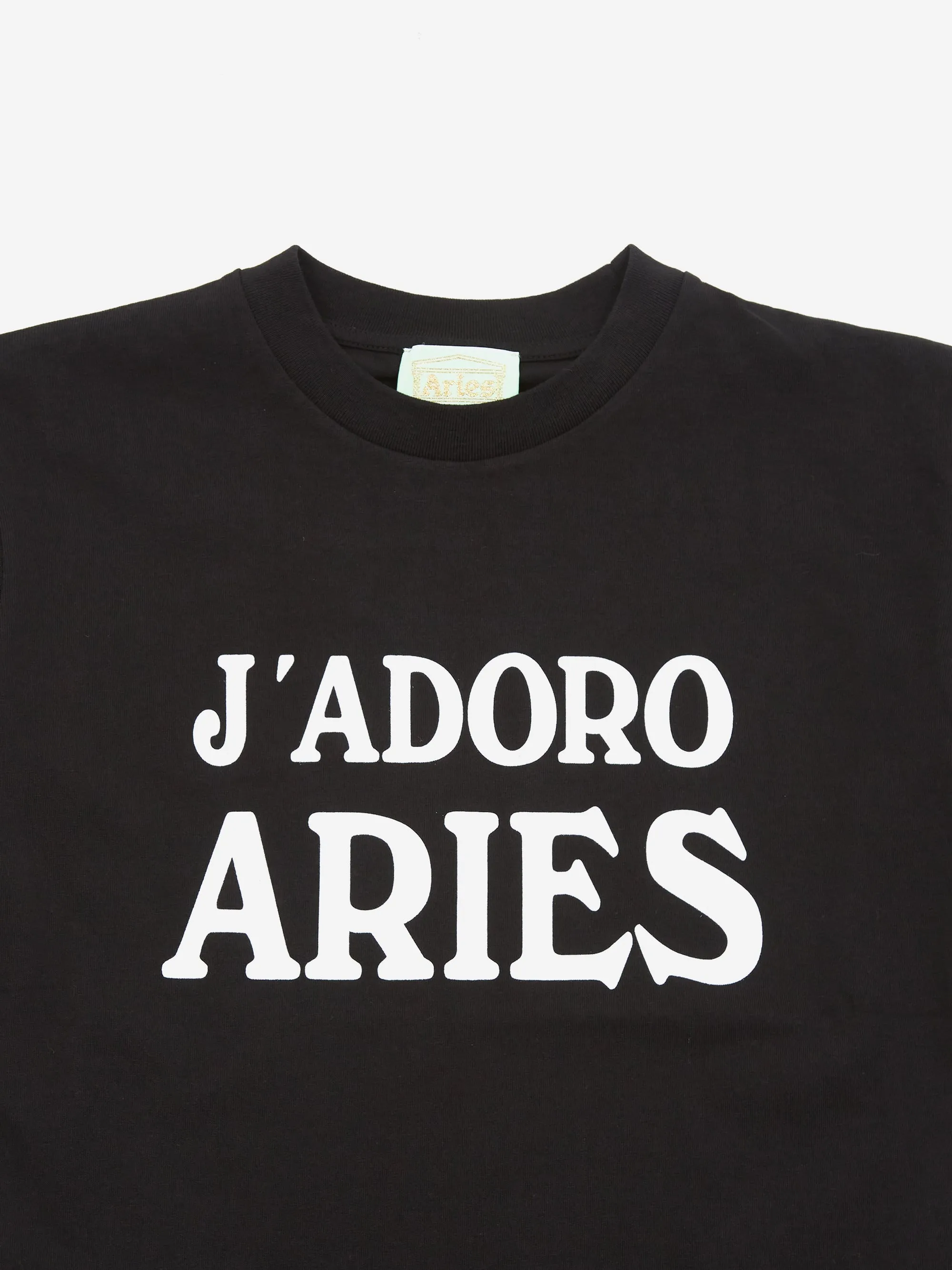 Aries J'adoro Aries SS Tee (Baby Fit) - Black