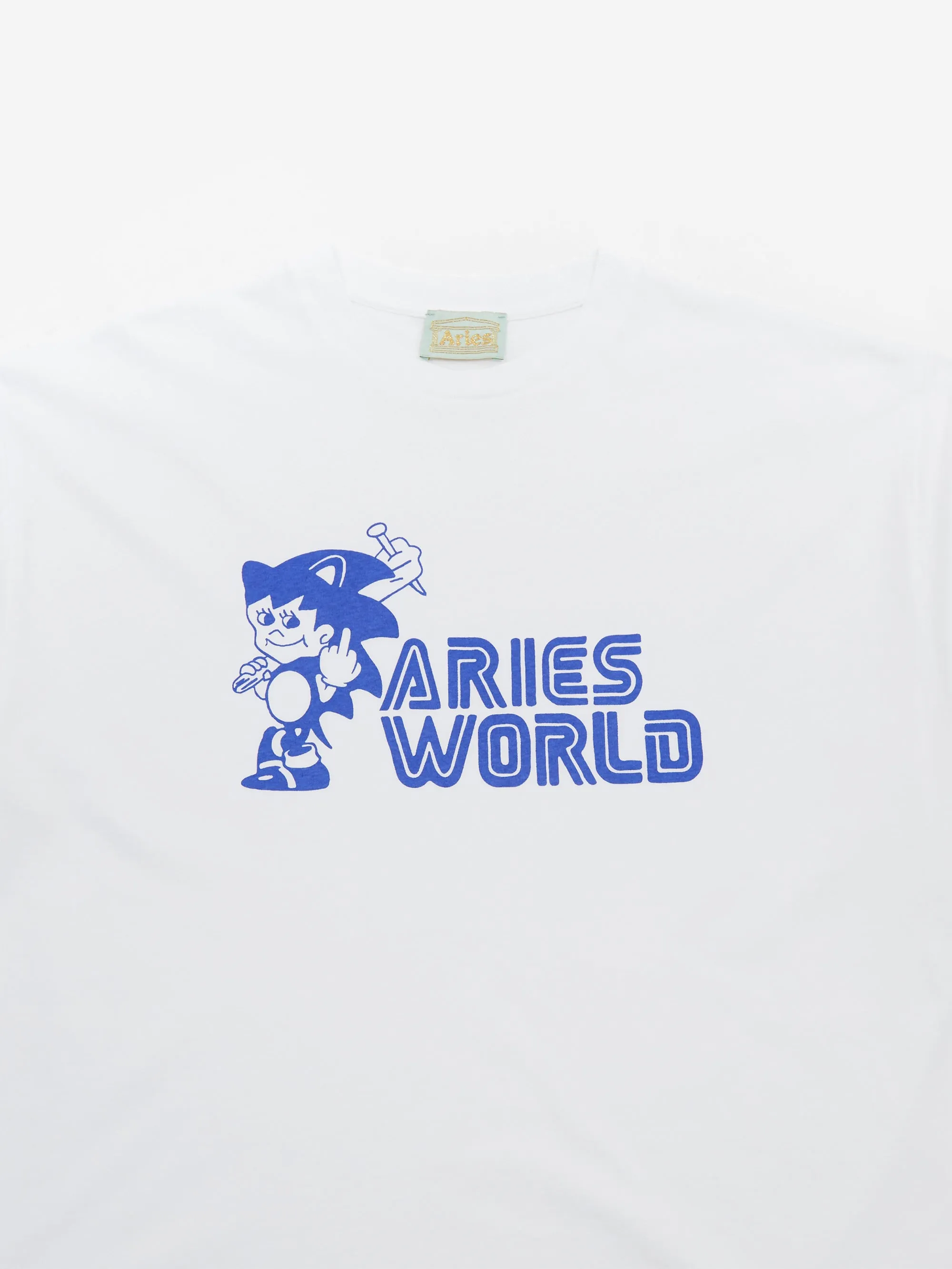 Aries Sonico Short Sleeve T-Shirt - White