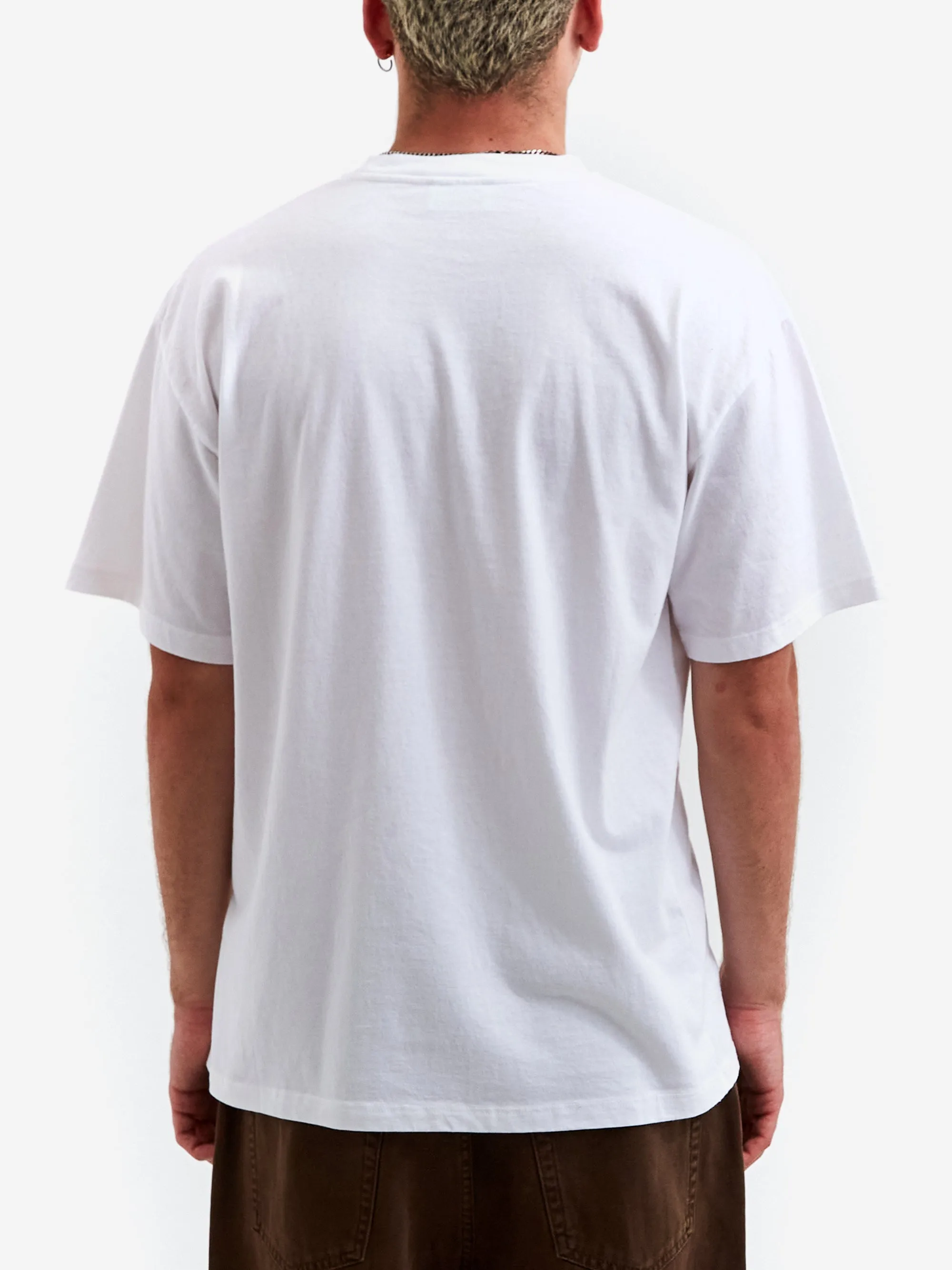 Aries Temple Short Sleeve T-Shirt - White