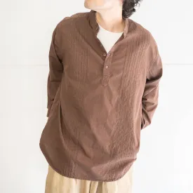 around 1990s Germany brown color smock shirt