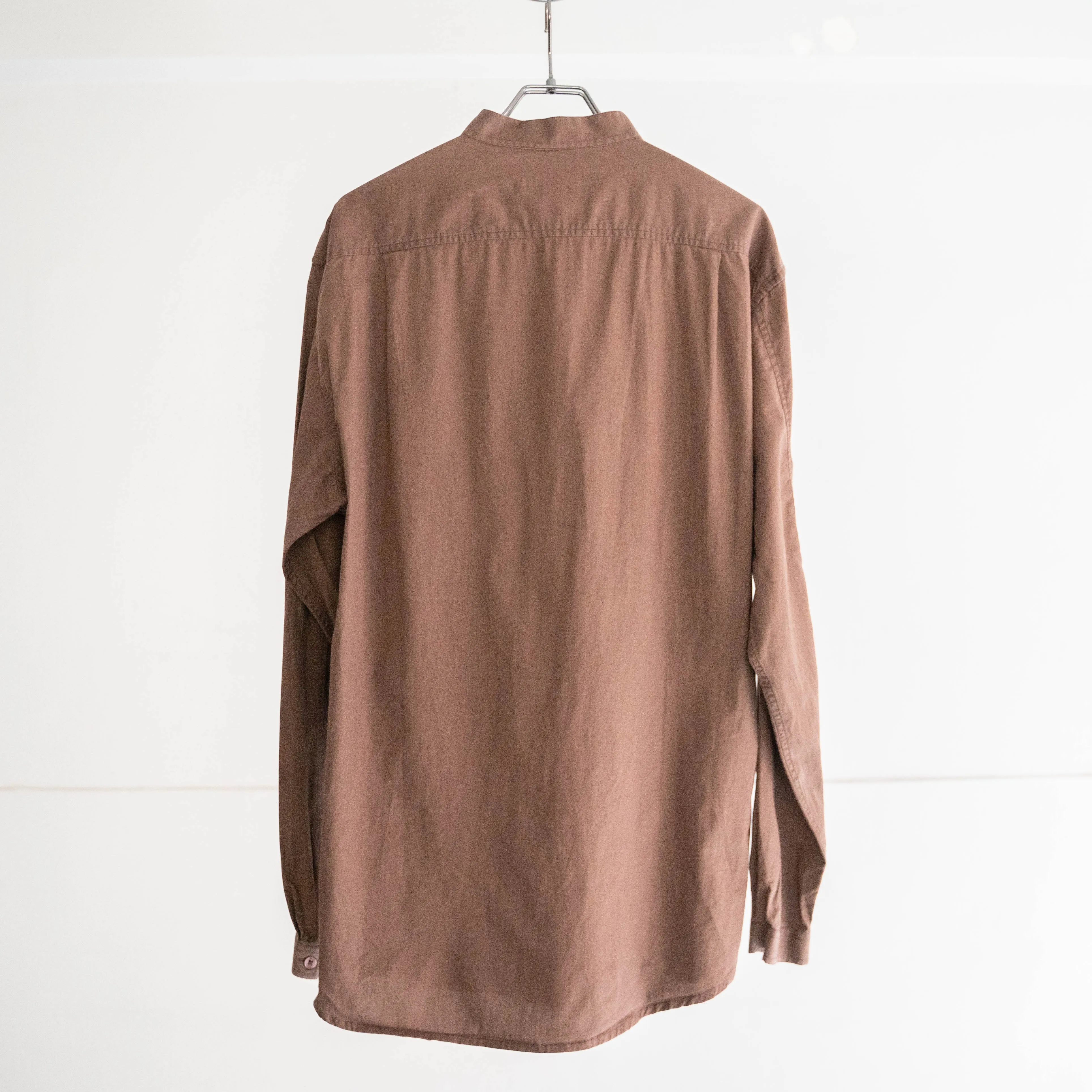 around 1990s Germany brown color smock shirt