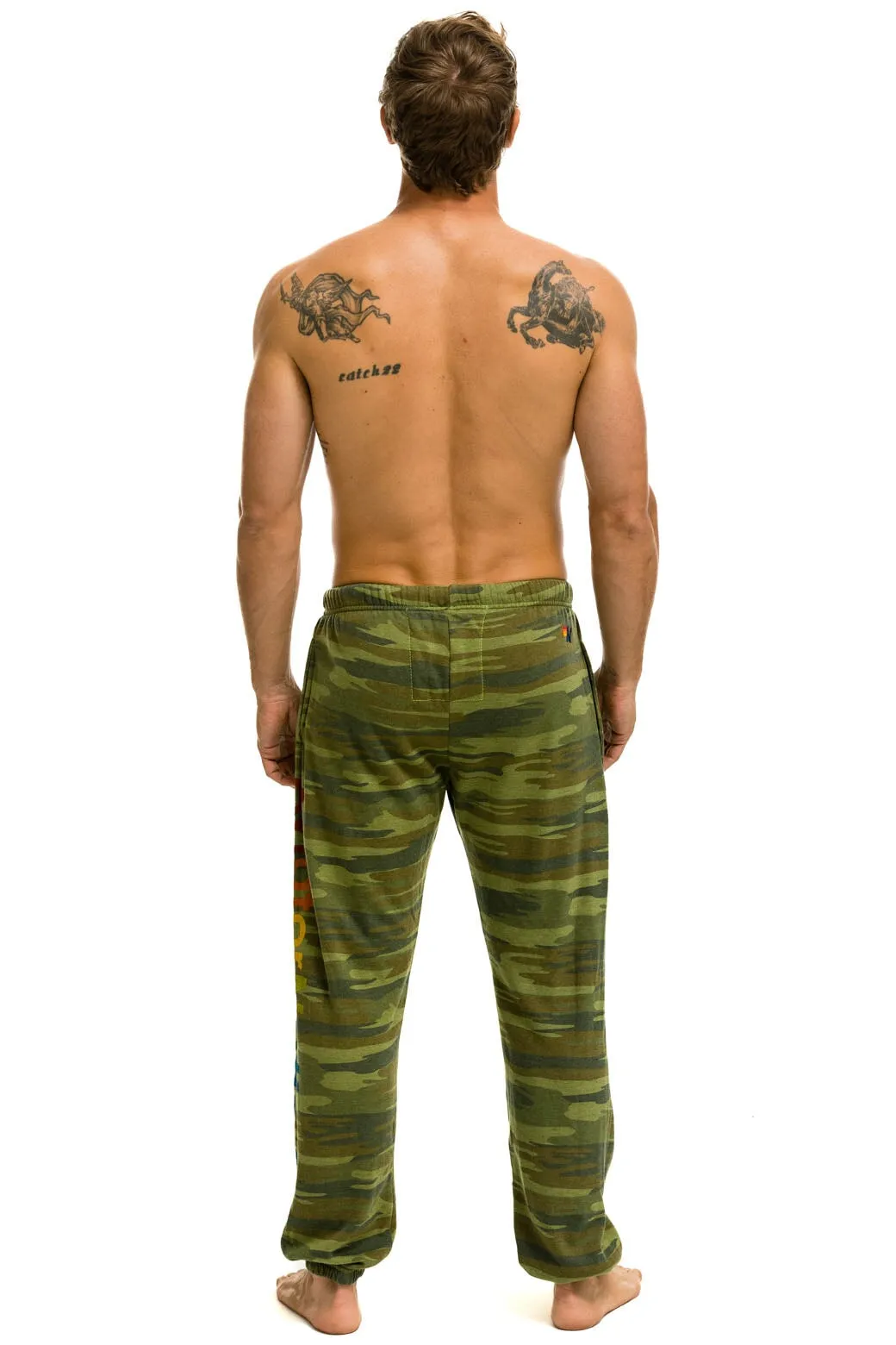 AVIATOR NATION ASPEN SWEATPANTS - CAMO