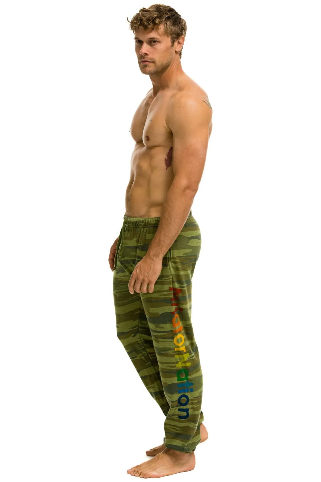 AVIATOR NATION ASPEN SWEATPANTS - CAMO