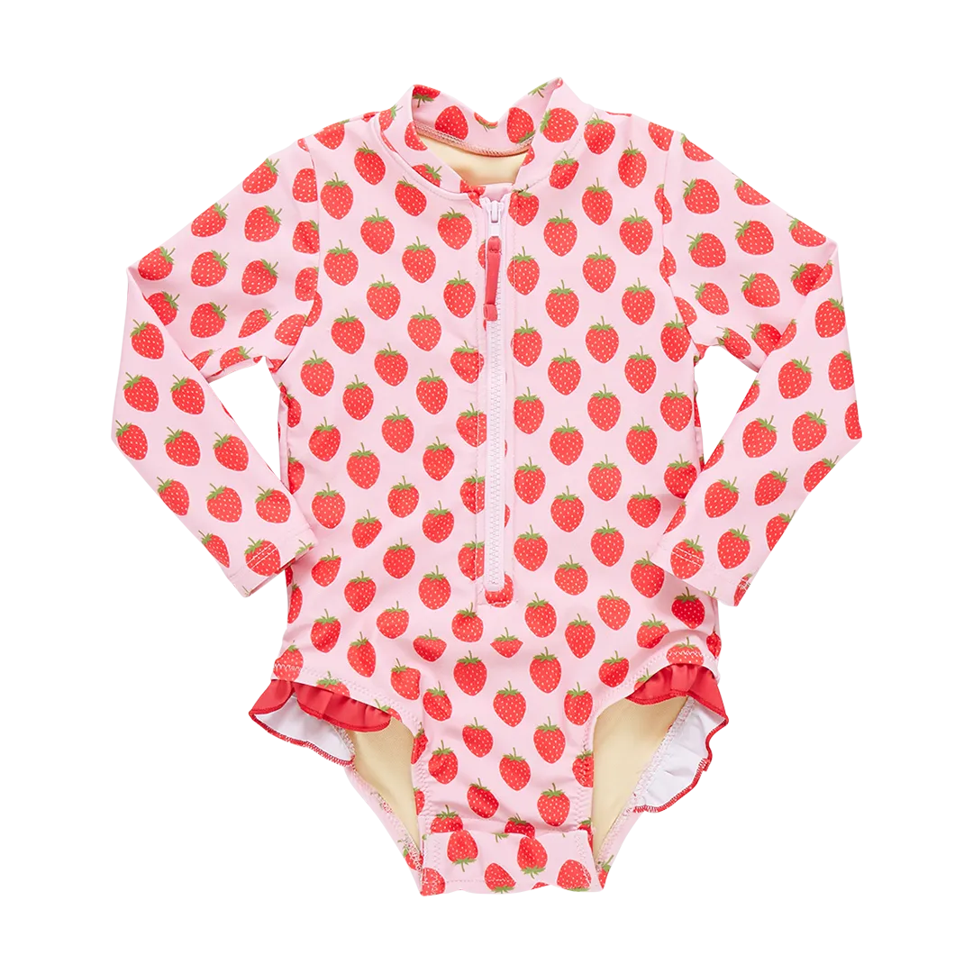 Baby Girls Arden Suit - Strawberries