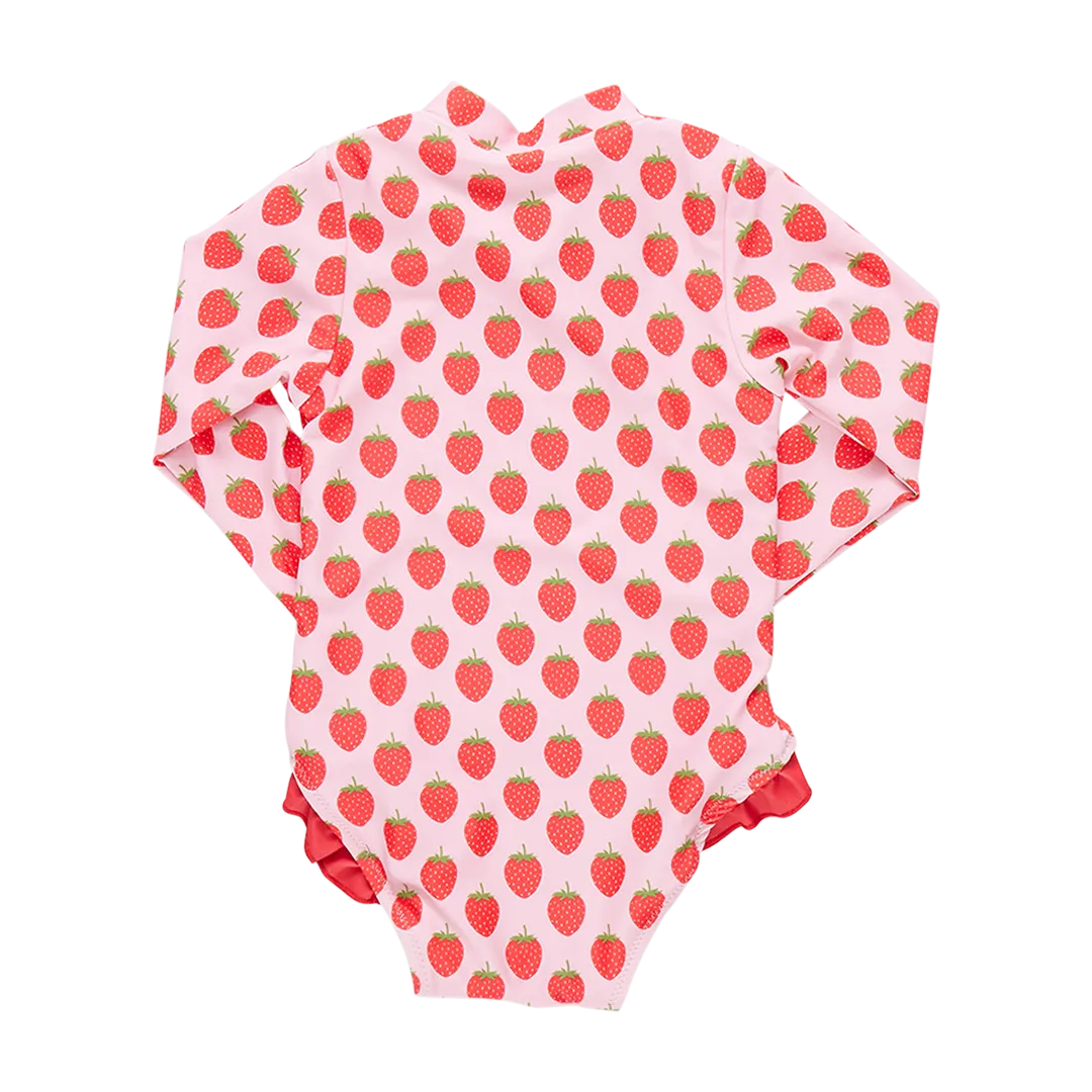 Baby Girls Arden Suit - Strawberries