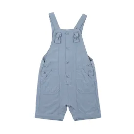 Bebe - Blue Linen Shortalls