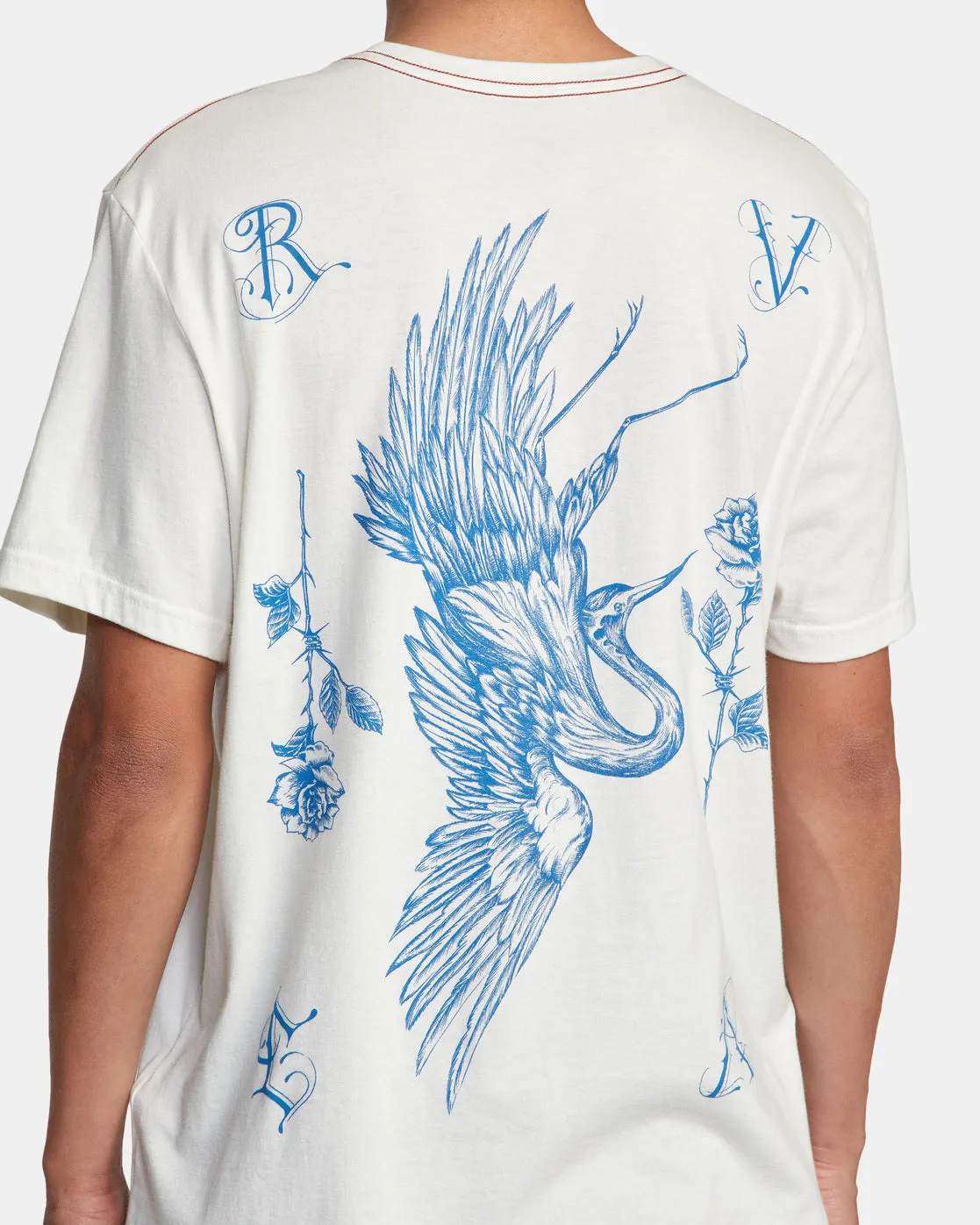 Benj Crane Tee - Antique White