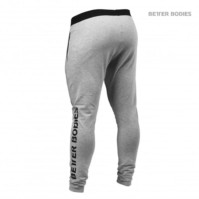 Better Bodies Hudson Jersey Pants - Greymelange