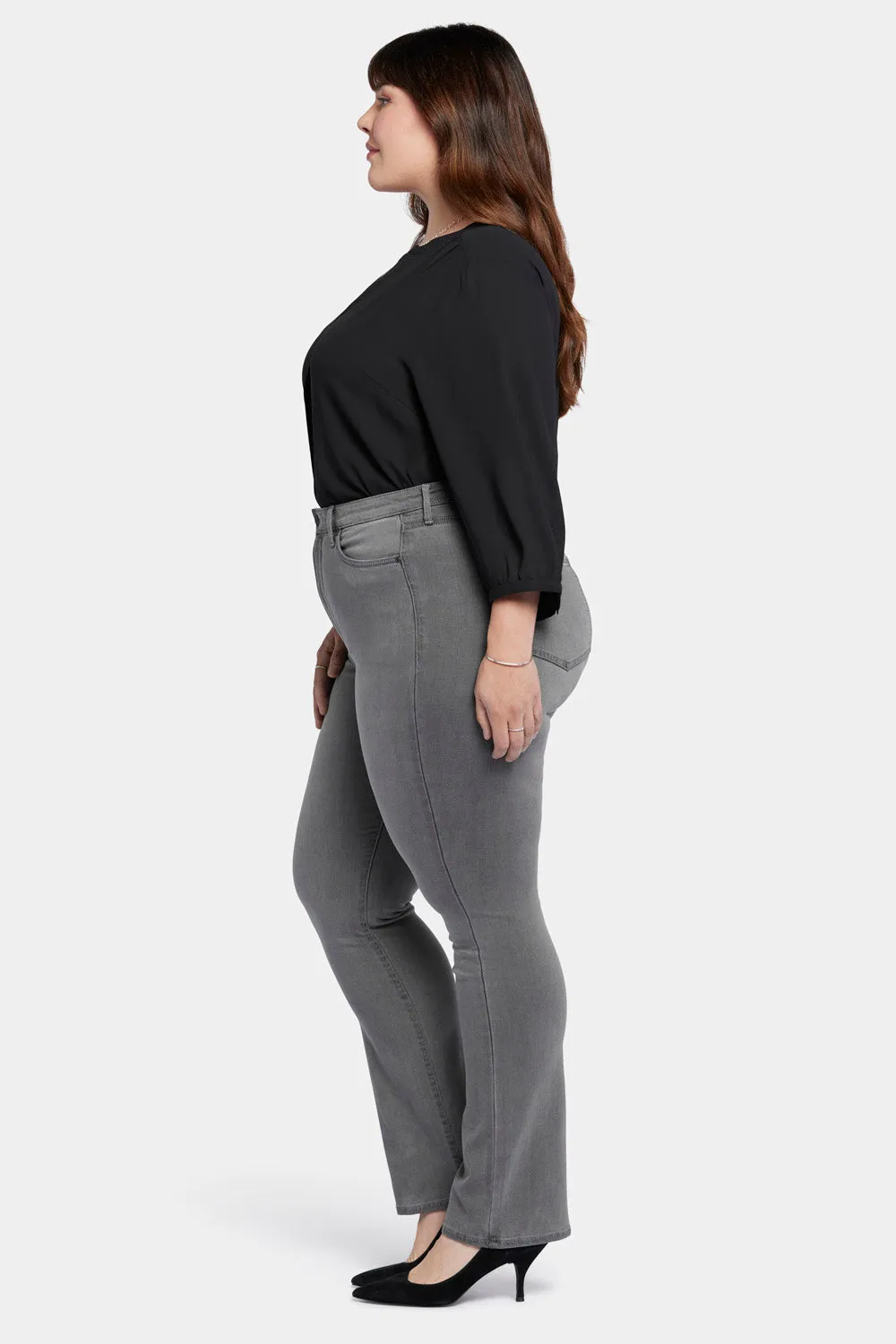 Billie Mini Bootcut Jeans In Plus Size - Parade