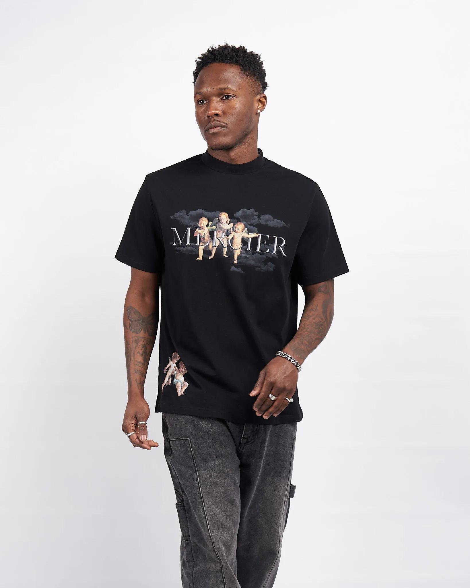 Black Angelo Relaxed Tshirt