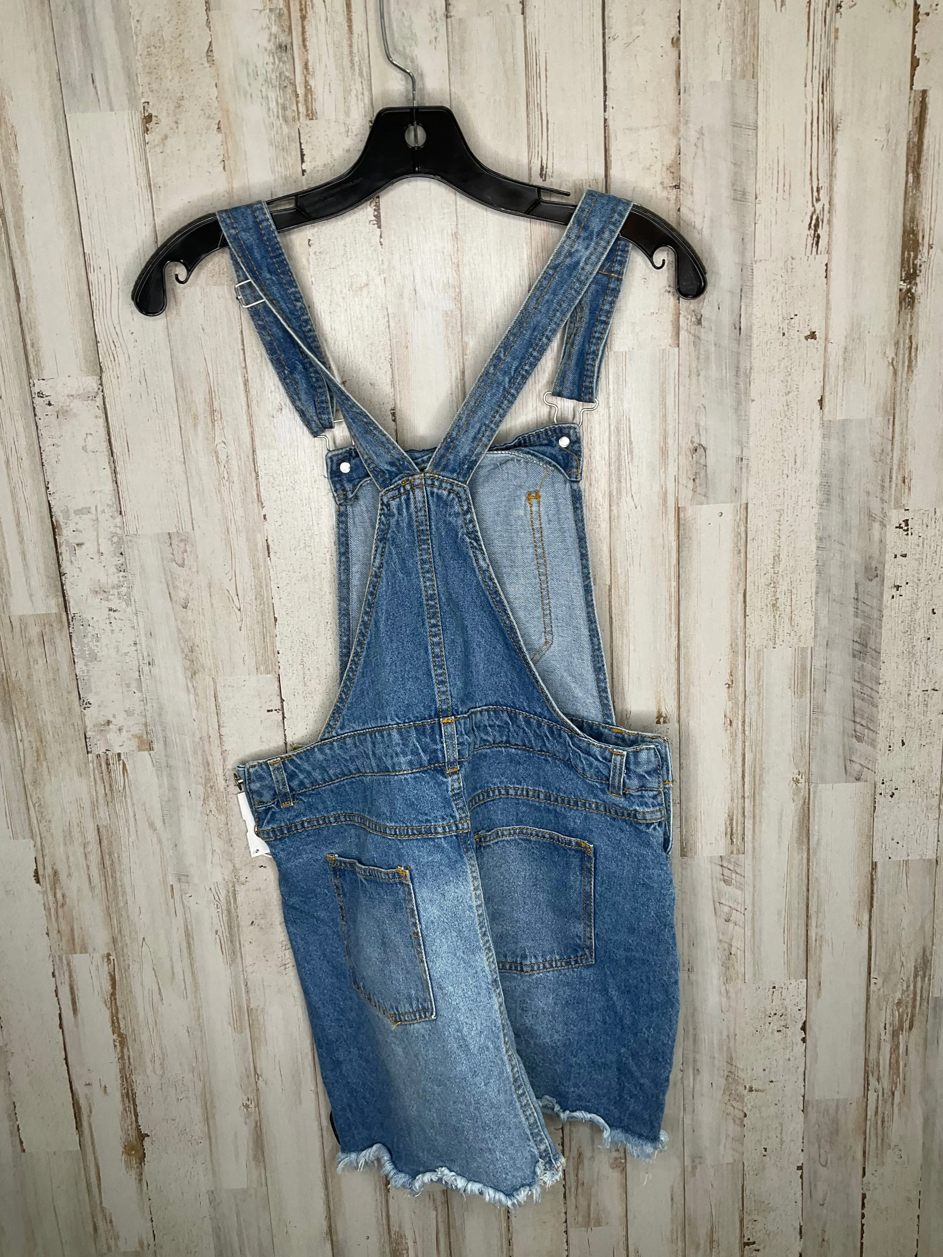 Blue Overalls Love Tree, Size M