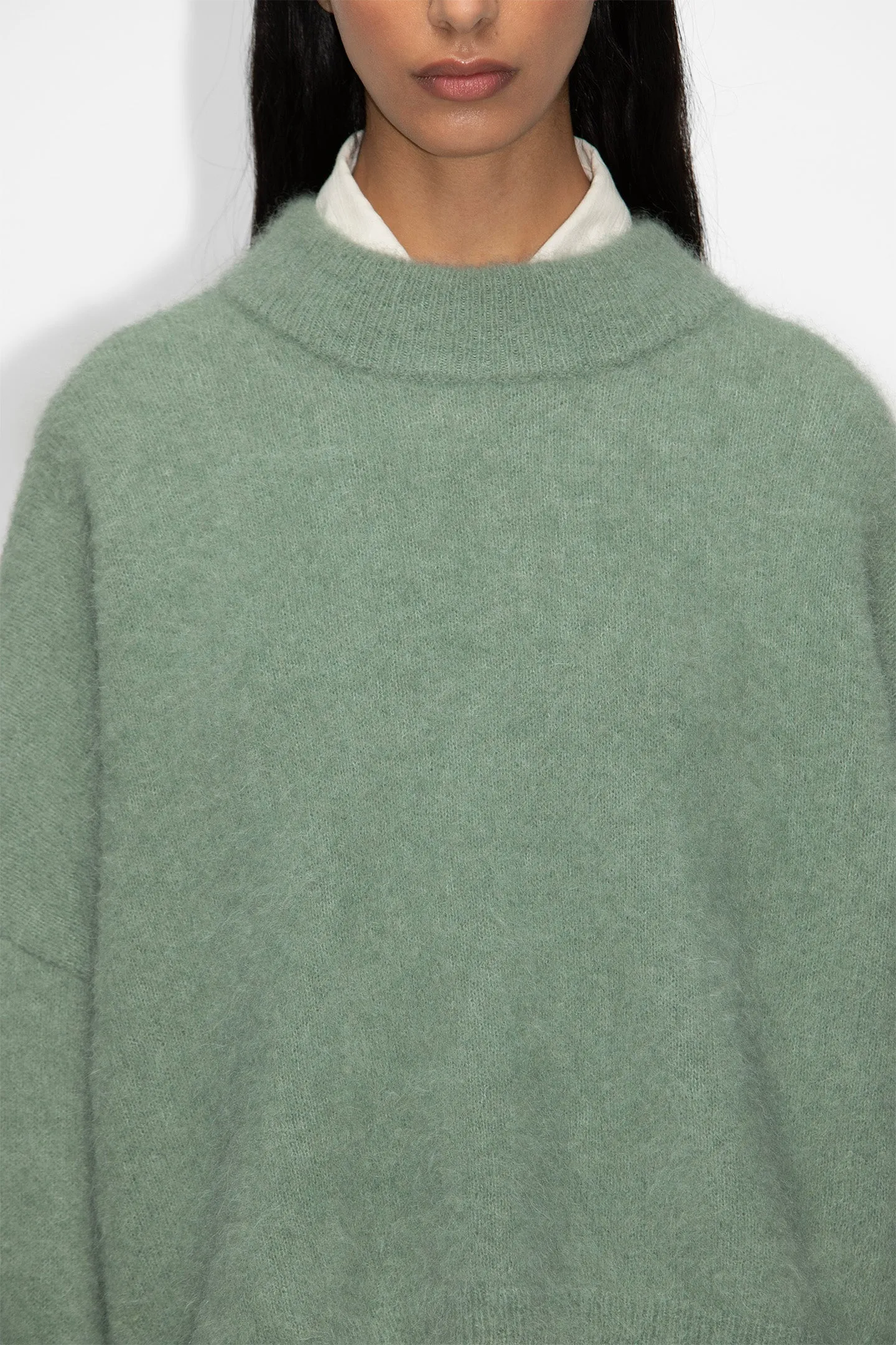 Boxy Alpaca Sweater