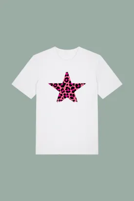 Bright Pink Star T-shirt