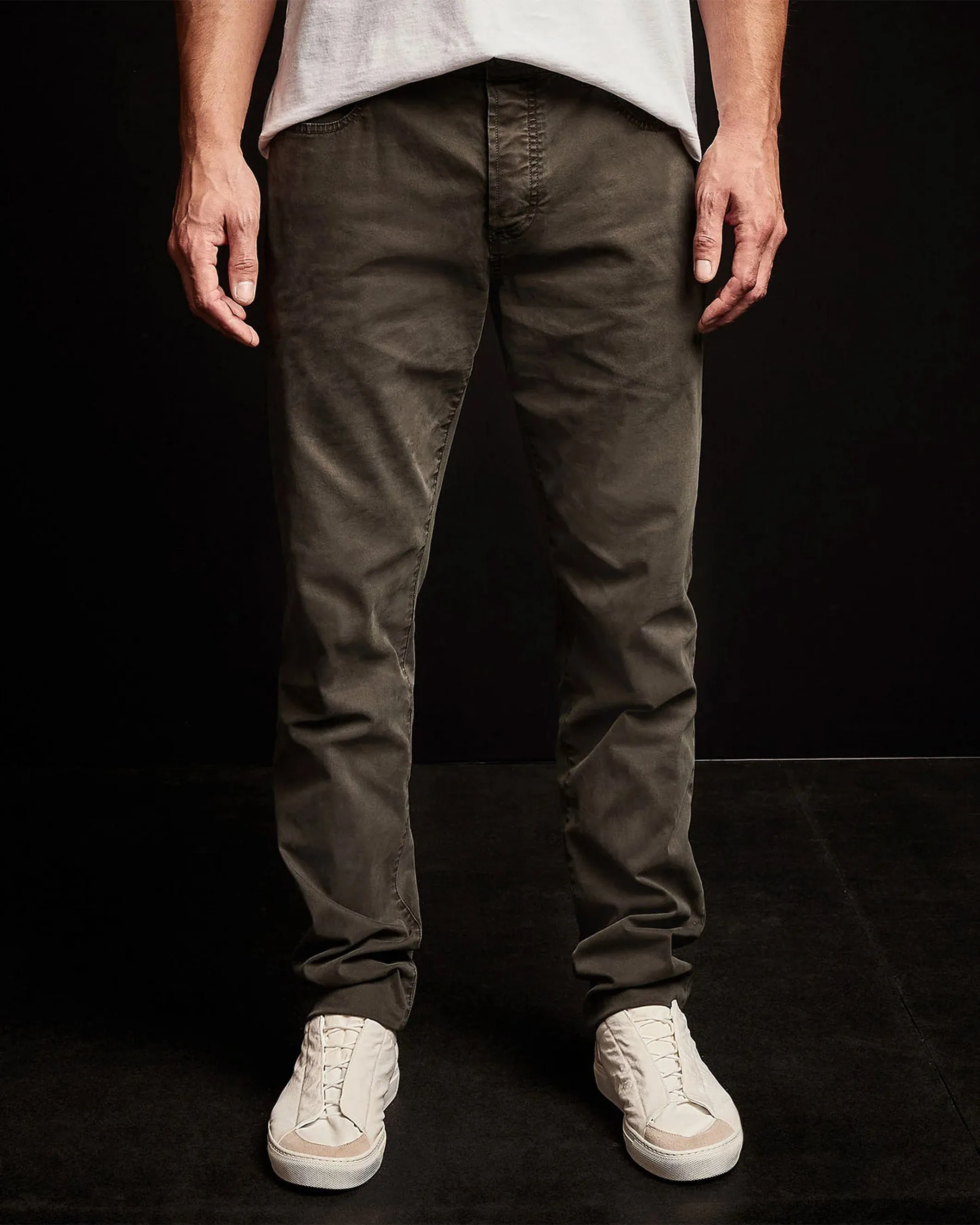 Brushed Twill 5-Pocket Pant