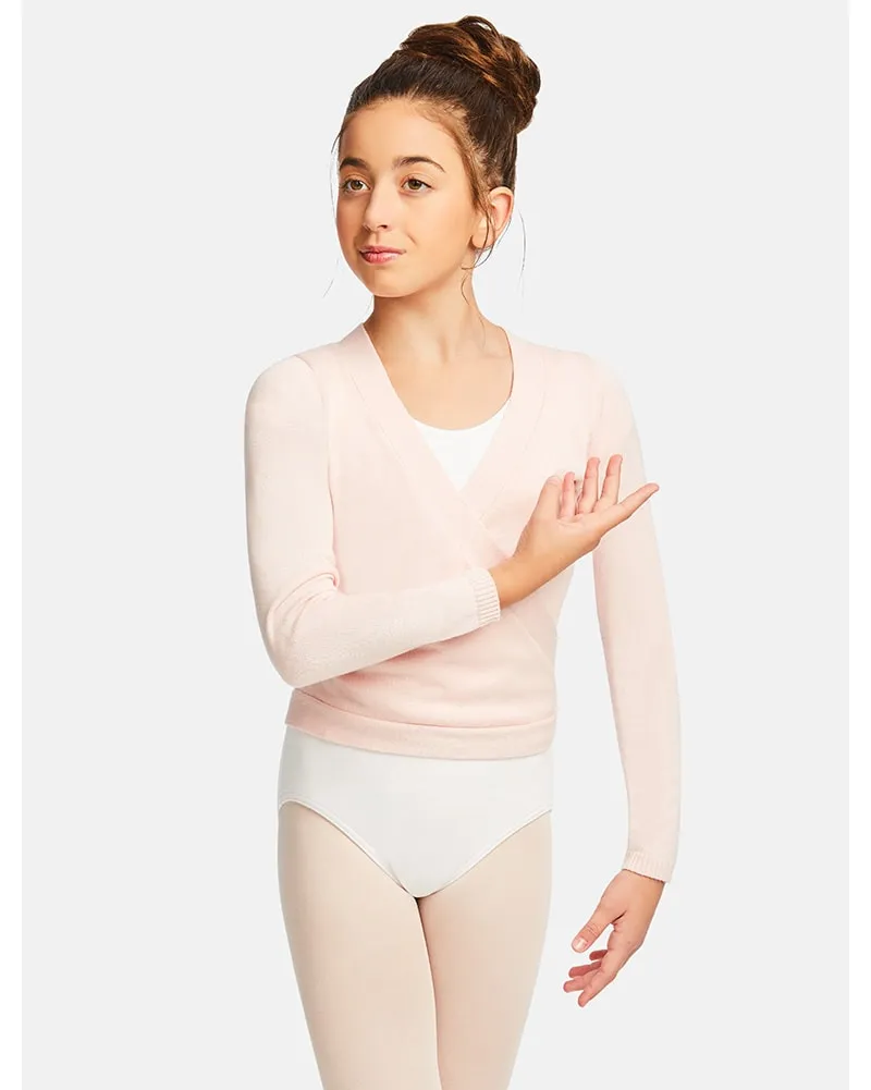 Capezio Knit Ballet Wrap Sweater - CK10949C Girls