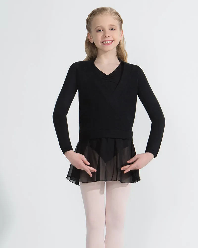 Capezio Knit Ballet Wrap Sweater - CK10949C Girls