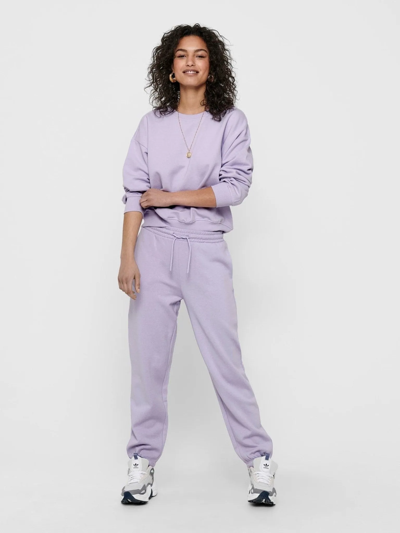 Comfy sweatpants - Pastel lilla