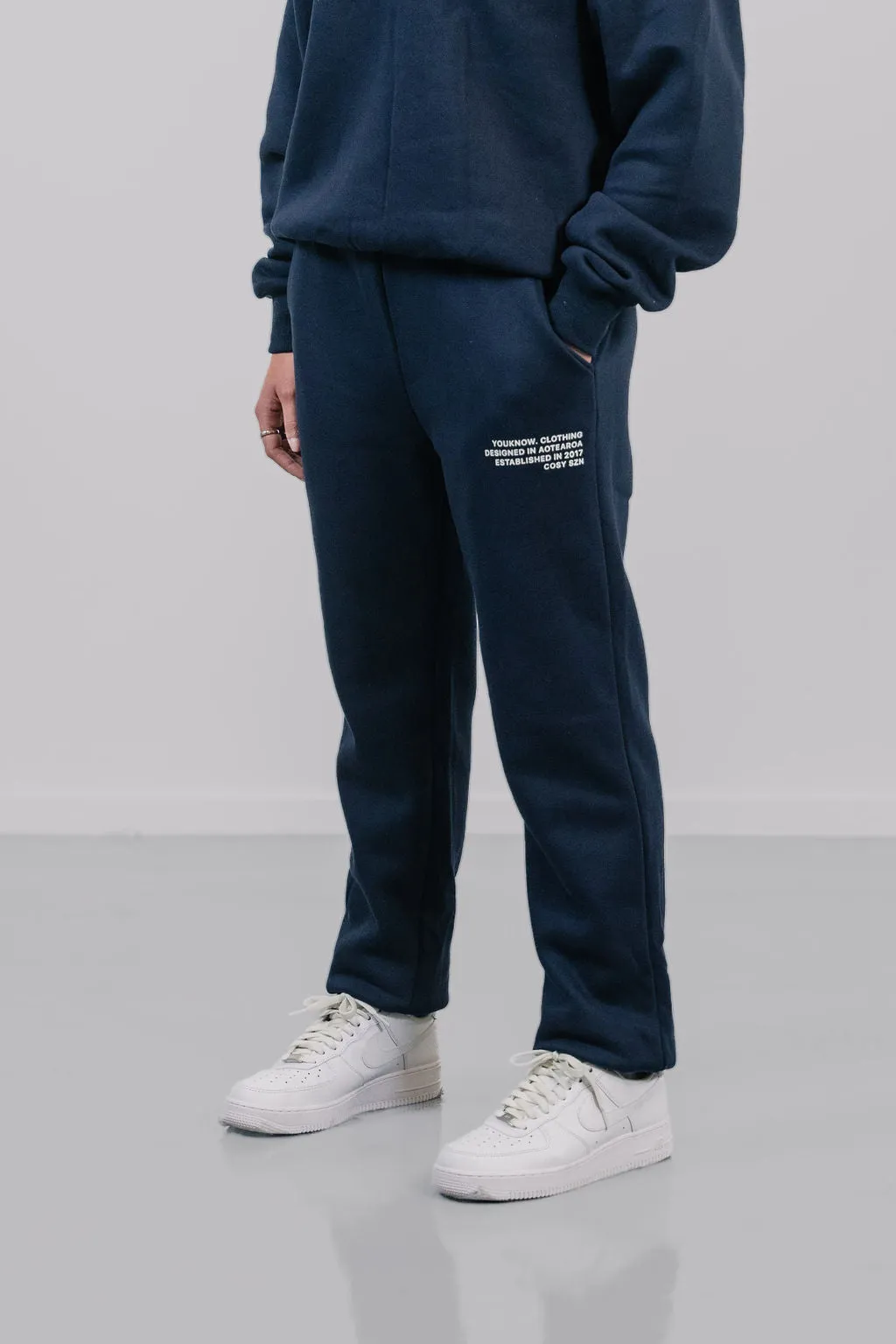 COSY SWEATPANTS | NAVY