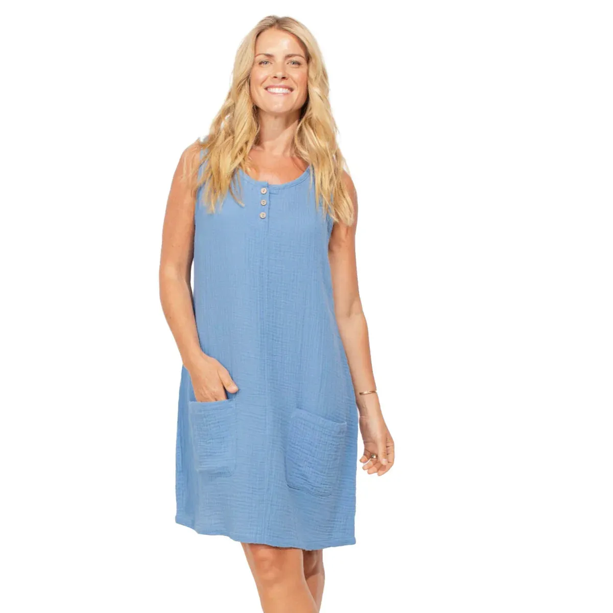 Cotton Beachfront Dress by Escape