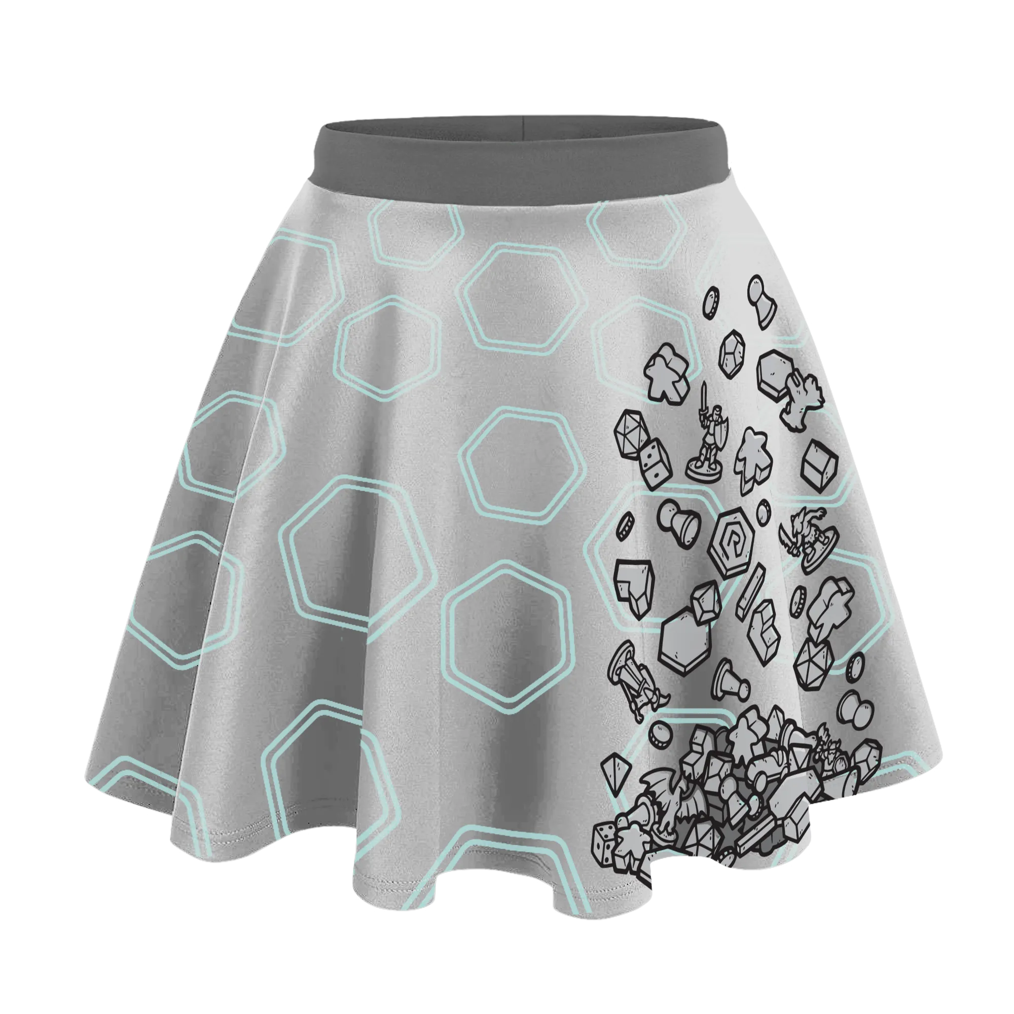 Crit Falls Apart Skater Skirt