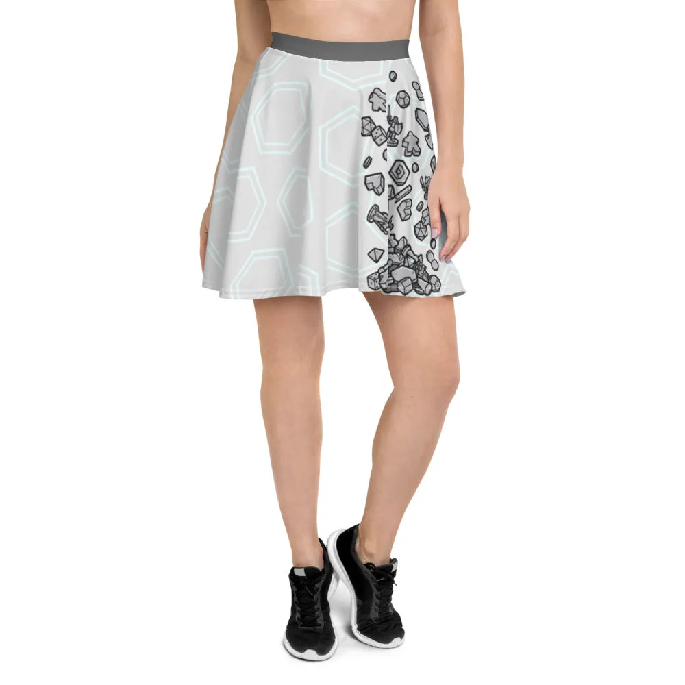 Crit Falls Apart Skater Skirt