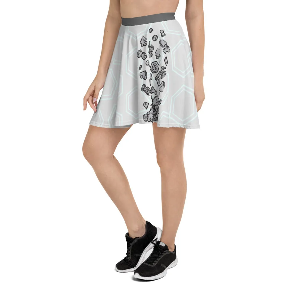 Crit Falls Apart Skater Skirt