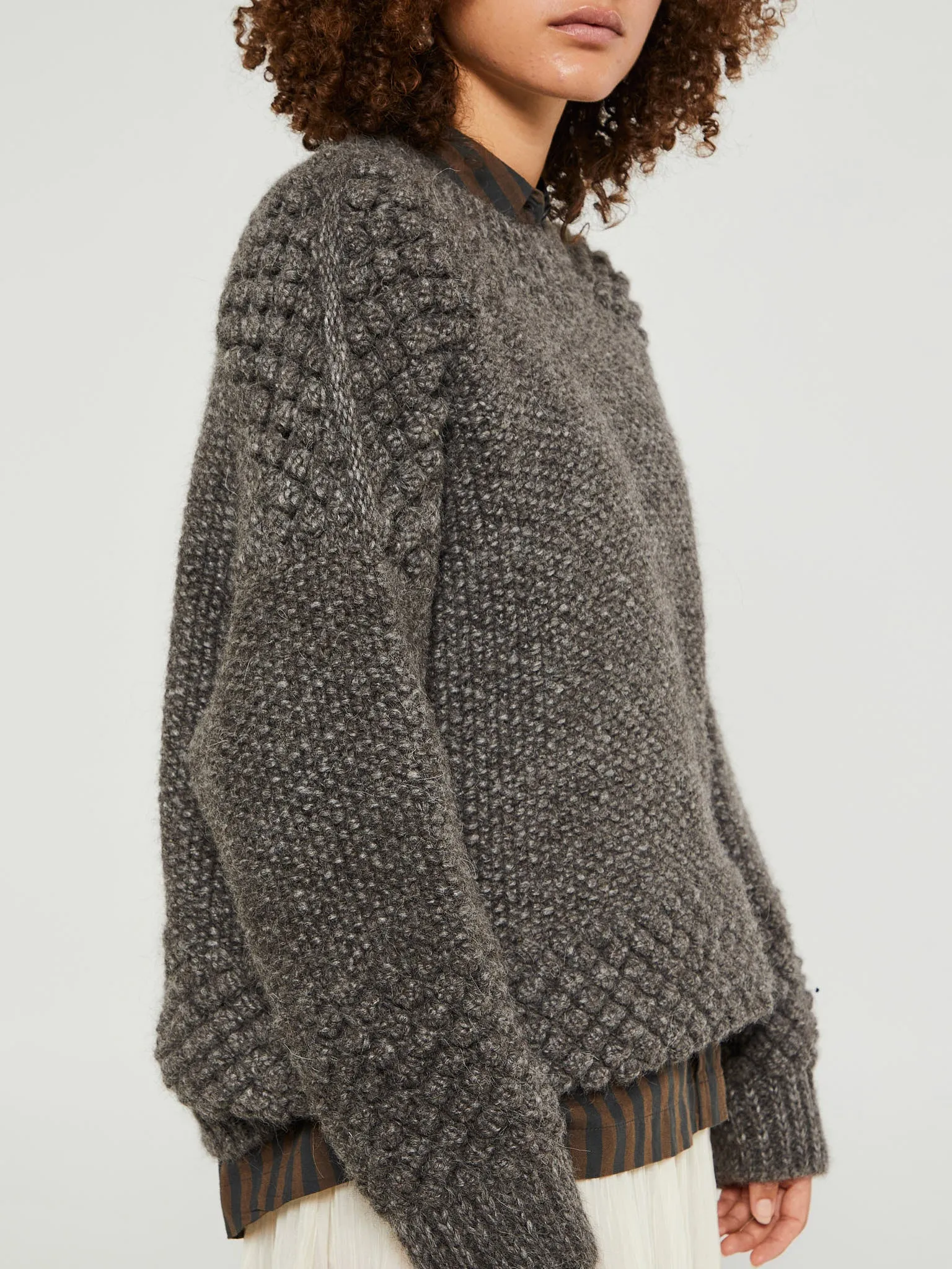 Daniela Sweater in Pure Dark Grey