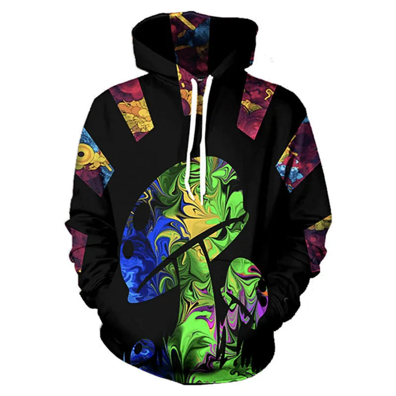 Dank Master Psychedelic Mushroom Hoodie