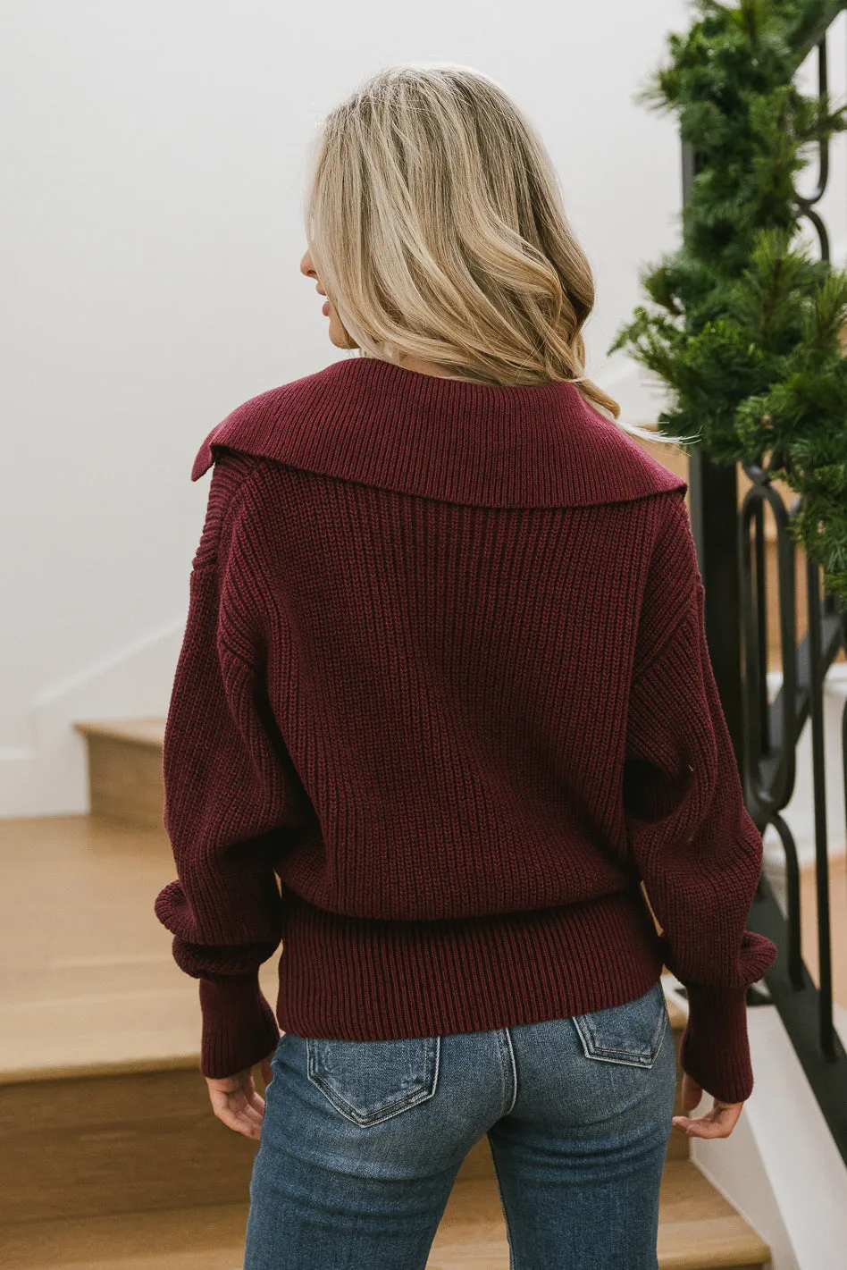 Diana Collared Sweater - FINAL SALE