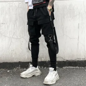 Double Straps Joggers