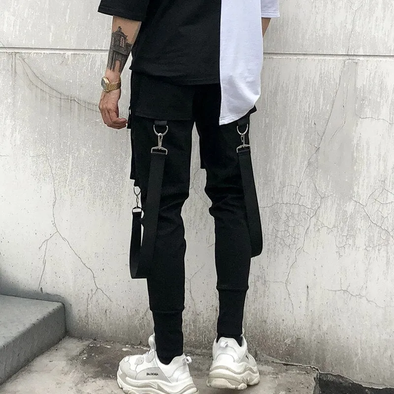 Double Straps Joggers