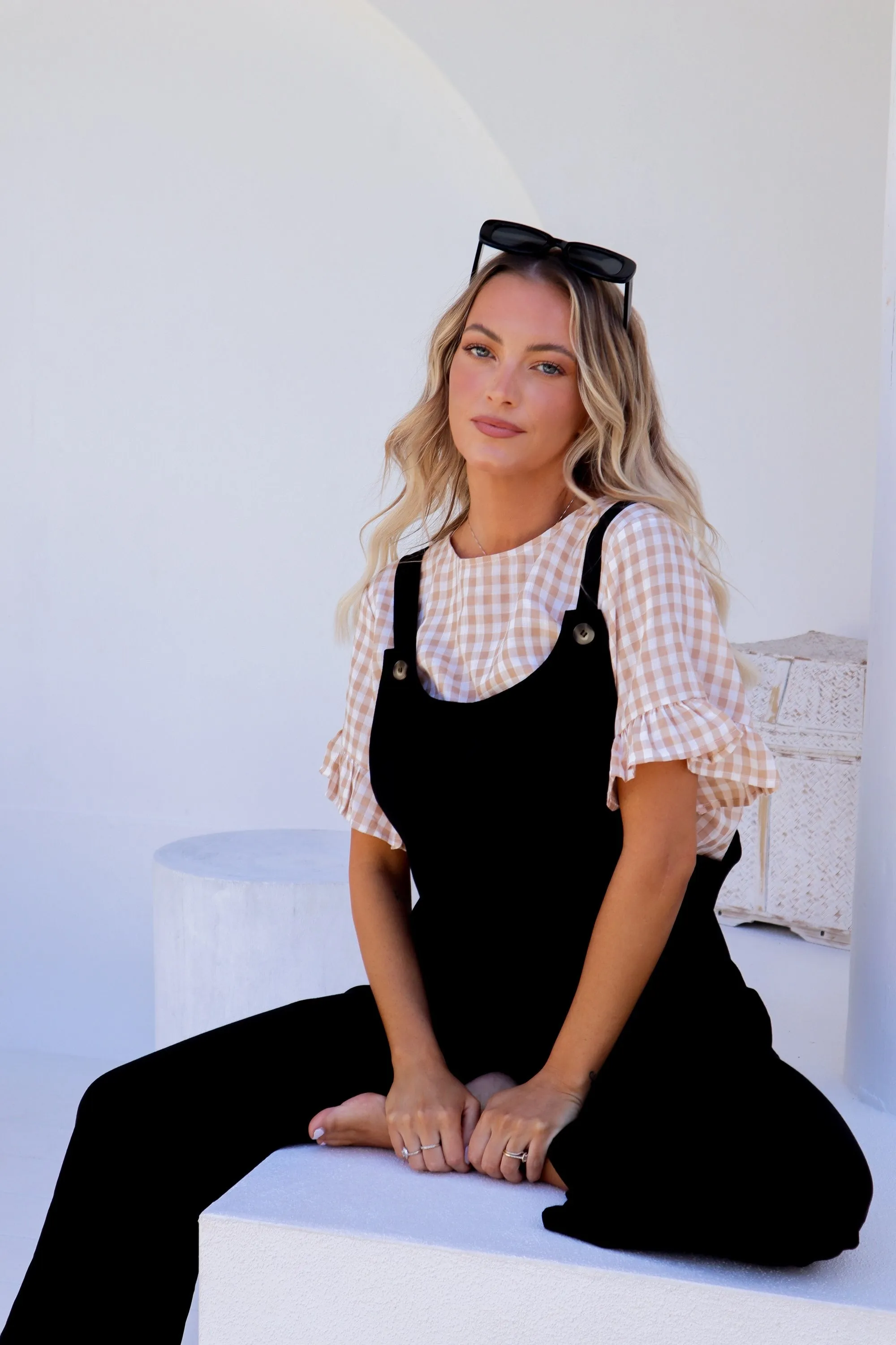 Eliza Overalls - Black