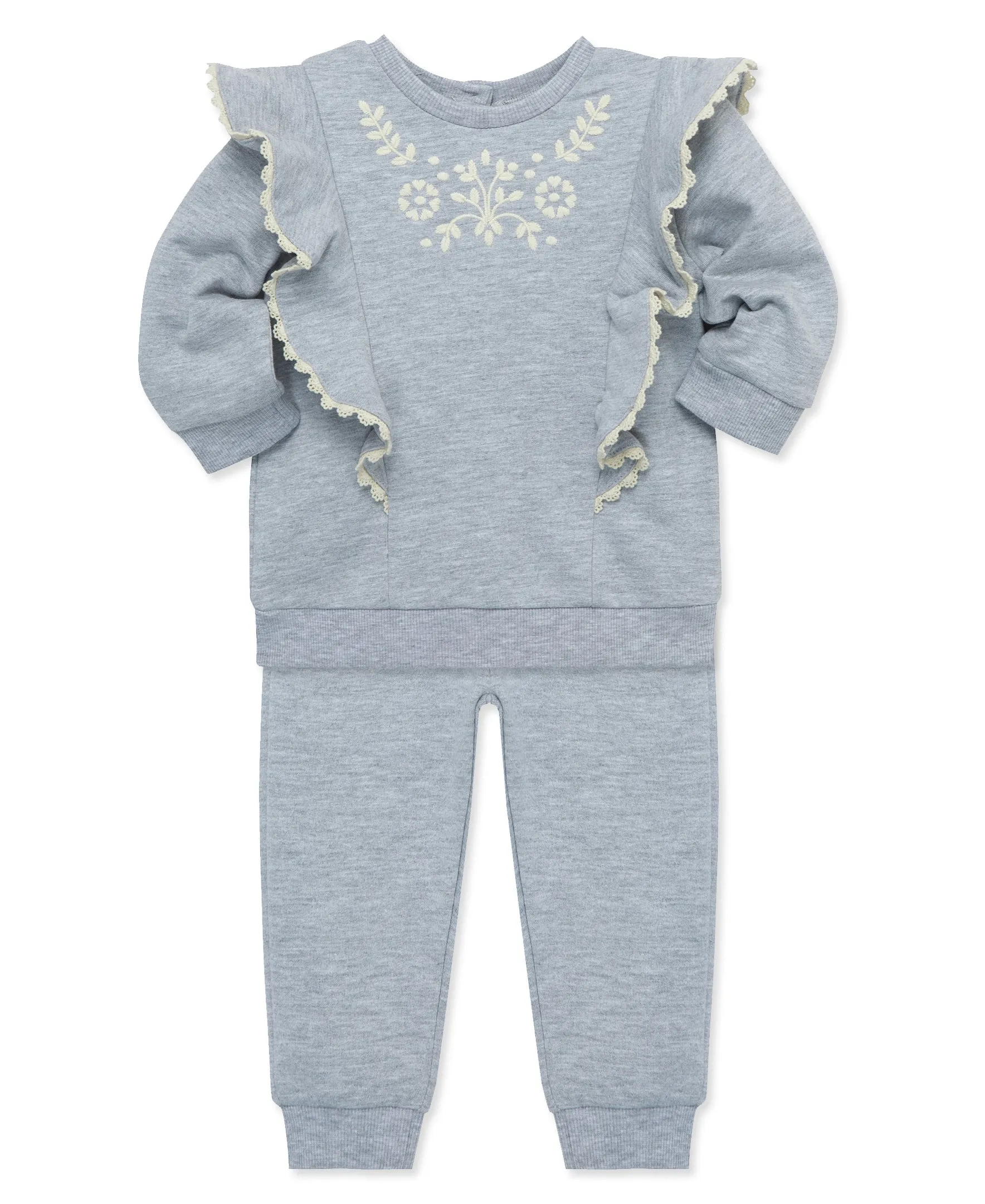 Embroidered Sweatshirt Set (12M-24M)