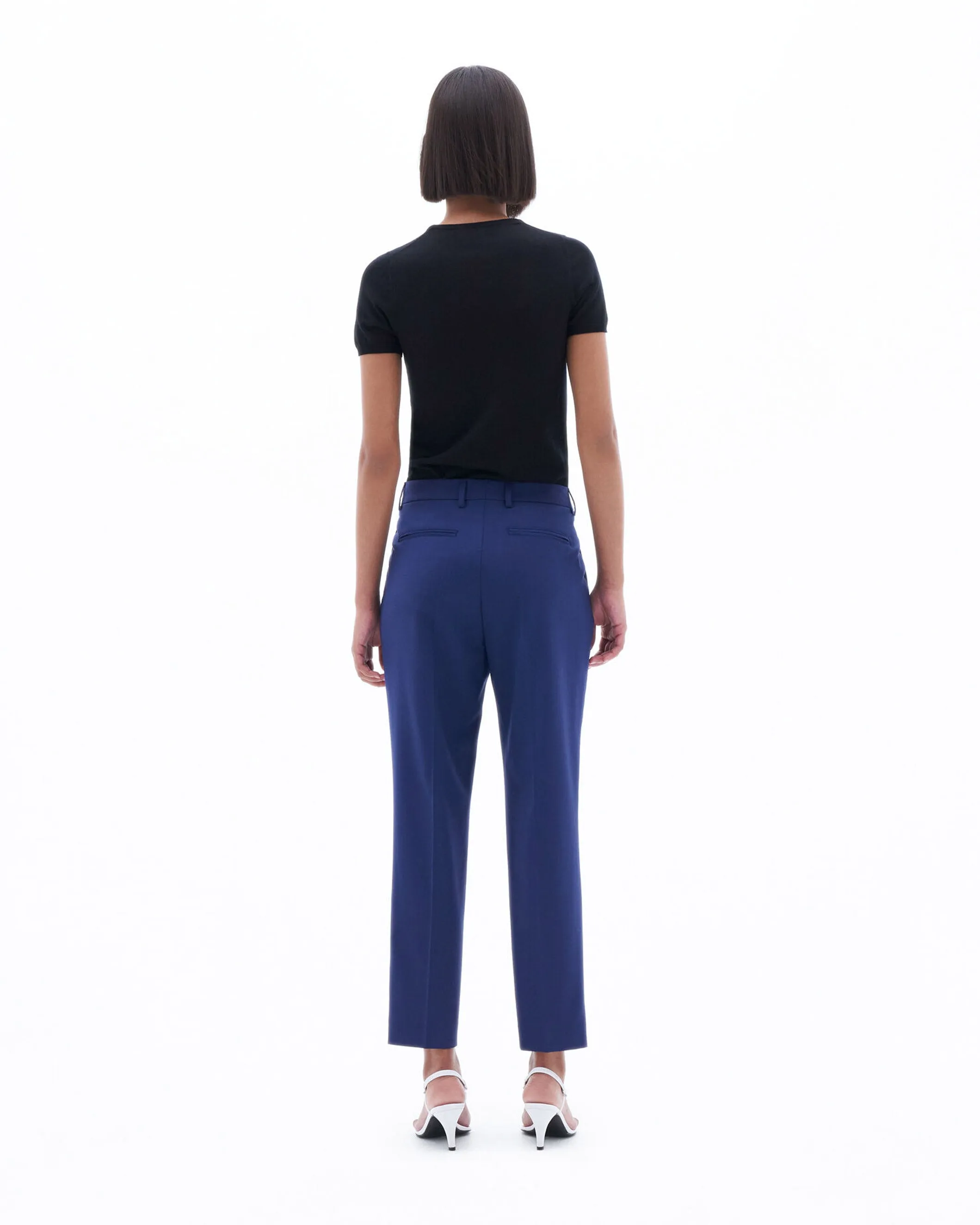 Emma Cropped Cool Wool Trouser