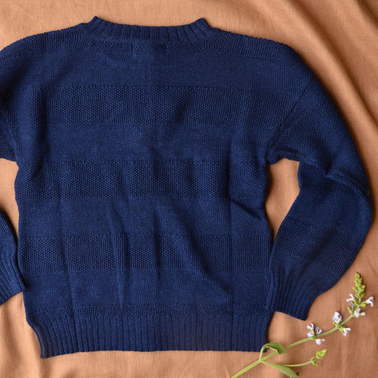 Everyday Cardigan - Alpaca/Merino - French Navy (9-12y  Women 8-12)