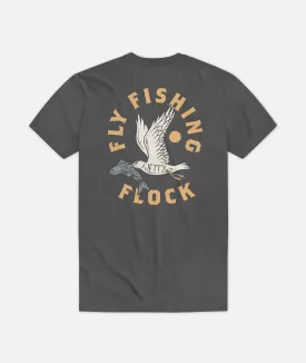 Flock Tee - Iron