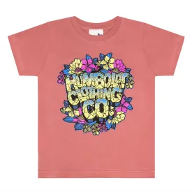 Floral Toddler Tshirt Mauvelous